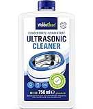 WoldoClean Ultraschallreiniger Konzentrat 750ml für ein Ultraschallreinigungsgerät - für Brillen, Schmuck und Uhren