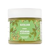 EATALIAN by AMZ BETTER Vegan Pistachio Cream, Köstlicher veganer Aufstrich mit einzigartiger Süße, Ideal auf Brot, Perfekt mit Eis, Als Kuchenbelag, 200g Made in Italy.