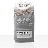 Seeberger Kaffee Silver Crema Grandioso 1kg ganze Bohne