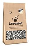 LinsenZeit - Schwarze Urid Bohnen halbiert 600g - Urid Dal Chilka – Urad Dal - Einzigartige Proteinquelle – Vegan, ohne Zusatzstoffe & Premium Qualität