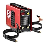 Stamos Welding Group S-MMA-200PI.2 Elektroden Schweißgerät Elektro Inverter E-Hand MMA (200 A, Hot Start, Display LED, IGBT, Einschaltdauer 60%, inkl. Zubehör)