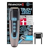 Remington Barttrimmer Herren [Stiftung Warentest Testsieger Hautschonung|digitale Längeneinstellung 0,4-18mm] TouchTech Bartschneider (Netz-/Lithium Ionen Akkubetrieb|Micro-USB-Ladefunktion) MB4700