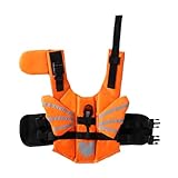 Opilroyn Schwimmweste für Hunde, verstellbar, schwimmend, reflektierend, verstellbare Jacke für Pool, Rettung, Welpen, Haustier, Schwimmen, Bootfahren, Outdoor,
