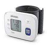 OMRON RS1 Automatisches Handgelenk-Blutdruckmessgerät, klinisch validiert, Blutdruckmessgerät mit vorgeformter Manschette 13,5 - 21,5 cm, genaue Messung, Manschettensitzkontrolle