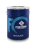 Yachtlack Yachfarbe Schiffslackierung Bootslack Holzlack Lack für Holz Schiff Boot Glänzend Betongrau 5L