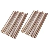 KICHOUSE 2 Stück Brotregal Geformt Brotpfanne Französisch Aluminium Kastenformen Zum Backen Für Nicht -stick Antihaft-brot Kuchen Backen Brot Backgeschirr Kohlenstoffstahl.