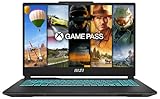 MSI Cyborg 15 Gaming-Laptop, 15,6' Full HD 144Hz, Intel Core i7-13620H, NVIDIA GeForce RTX 4060, 16GB RAM, 512GB SSD, Windows 11 Home, inkl. 1 Monat GamePass, QWERTZ Tastatur, Schwarz, A13VF-862