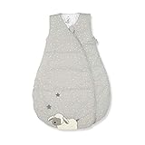 Sterntaler Schlafsack für Kleinkinder, Ganzjährig, Funktionsschlafsack Schaf Stanley, Reißverschluss, Größe: 70, Grau