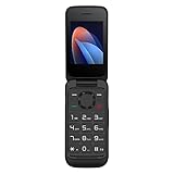 Glowster Senior Handy 6,1 cm (2,4 Zoll), schwarz, mit benutzerfreundlichem Display, großen Tasten und grundlegenden Funktionen, ideal für ältere Menschen.