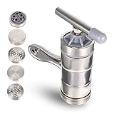 KICHOUSE 1 Set Manuelle Nudelpresse Töpfe Tassentrockner Spüle Nudelmaschine Nudeltrockner Küchenpressmixer Nudelmaschine Geschirrständer Knödelmacher Maschine Aus Edelstahl