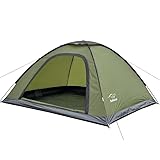 SAFACUS Campingzelt für 3-4 Personen, leicht stabil wasserdicht 4 Mann Kuppelzelt Familienzelt für Camping Reise Trekking Garten Festival