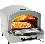 Tischplatte Pizza Maker Indoor Pizza Ofen, Elektrischer Pizza Ofen Mit Timer, 350 ° C Temperaturgesteuerte Tischplatte Herd, Für Restaurant Zuhause