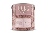 ELLE DECORATION Satin Lining No. 415, 2,5 L, extra-matte Premium Wandfarbe für Innen, für Wände und Holz, hohe Deckkraft, Innenfarbe,mittleres bis helles, sanft verzauberndes Rosé