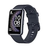 HUAWEI WATCH FIT Special Edition, 1,64 Zoll HD-AMOLED-Display, Professionelles Gesundheitsmanagement, Integriertes GPS, Praktischer Assistent im Alltag, Schwarz