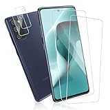 Cable Leader 2+2 Stück Schutzfolie für Panzerglas für Samsung Galaxy S20 FE 5G, 2.5D Kante Stoßfeste Displayschutzfolie für Galaxy S20 FE, Hohe Qualität S20 FE 5G Blasenfrei Schutzglas Folie