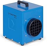 TROTEC Bauheizer TDE 25 – Heizleistung 3 kW – Luftmenge 206 m³/h – Heizgebläse elektrisch für Baustelle