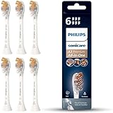 Philips Sonicare Original A3 Premium All-in-One-Ersatz-Bürstenkopf für die elektrische Zahnbürste – 6er-Pack Philips Sonicare Ersatz-Bürstenköpfe in Weiß (Modell HX9096/10)