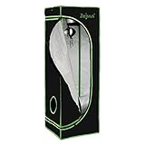 Zelsius Growzelt MyHomeGrow Grow Tent | Indoor Growroom | schwarz grün | Growschrank Darkroom Pflanzenzelt Gewächshaus Zuchtzelt (40 x 40 x 120 cm)