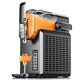EUHOMY Slush Maschine 2.6L für zuhause, mit 5 voreingestellten Programmen: Slushie, Cocktail, Milchshake, Frappé, Wein, Keine Eiswürfel erforderlich, Selbstreinigung und Kindersicherung