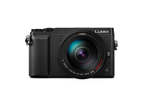 Panasonic LUMIX G DMC-GX80HEGK Systemkamera (16 Megapixel, Dual I.S. Bildstabilisator,Touchscreen, Sucher, 4K Foto und Video) mit Objektiv H-FS14140E schwarz