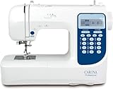 Nähmaschine Carina Professional 2.1 by Fischer das Original, eine der besten Nähmaschinen, Computer-Nähmaschine für Einsteiger, Fortgeschrittene & Profis, Freiarm, LED Nählicht