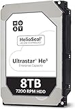 HGST Ultrastar He8 HUH728080ALE604 8TB 7200 U/min SATA 6Gb/s 3,5 Zoll 128 MB 512e HDD (0F23668) (zertifiziert generalüberholt)
