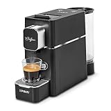 POLTI Coffea S15B Espressomaschine, kompatibel mit E.S.E. Pads 44 mm, 0,85 l Tank, Pumpendruck 19 Bar, schwarze Farbe