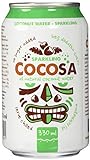 DIET-FOOD Cocosa Coconut Water Kokosnusswasser Sparkling Kokoswasser mit Kohlensäure Herkunftsland Vietnam Ohne Künstliche Zusätze und ohne Zucker 330 Ml