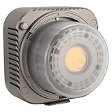 100 W COB-LED-Videoleuchte für Bowens-Halterung, 3000–6500 K Kontinuierliche Ausgangsbeleuchtung mit Lüfter, Dual-Stromversorgung, Tragbare Fotografie-Beleuchtung für