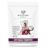 LIFE! GRAIN FERMENTED 3-fach fermentiertes Vollkornmehl – Gesundes Mehl, reich an Nährstoffen – 500g