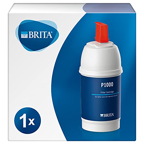 BRITA Filterkartusche P1000 – Filter für BRITA Armaturen zur Reduzierung von Kalk, Chlor & geschmacksstörenden Stoffen im Leitungswasser
