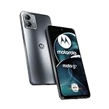 Motorola Moto g14 Smartphone (6,5'-FHD+-Display, 50-MP-Frontkamera, 4/128 GB, 5000 mAh, Android 13) Steel Grey, inkl. Schutzcover + KFZ-Adapter [Exklusiv bei Amazon]