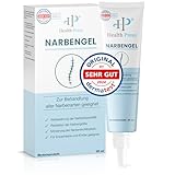 Health Press® Narben Gel – 20 ml Narbensalbe – Narbengel reduziert Sichtbarkeit von Narben – Narben Creme für alle Narbenarten – Narbenpflege – Narbencreme für Erwachsene & Kinder – Medizinprodukt