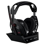 Logitech G Astro A50 LIGHTSPEED kabellose Gaming-Headset + Basisstation (Gen 5), PRO-G GRAPHENE, 3-System-Umschaltung, USB-C für Xbox, PS5, PC/Mac oder Nintendo Switch, Bluetooth - Schwarz