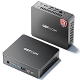 GEEKOM Mini PC Air12 Lite mit Intel N150 (Upgrade von N100), 16GB RAM + 512GB SSD Mini Desktop Computer W-11 Sofort Einsatzbereit | 6×USB&9-PIN Ports | Dual-Display 4K@60 Hz für Home, Office & Schule