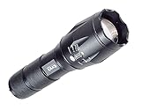 PRENDELUZ Hochwertige LED-Taschenlampe, 10 W, Stromversorgung 3 x AAA, ideal für Camping, Notfälle und Outdoor-Aktivitäten.