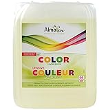 AlmaWin Öko Color Waschmittel Lindenblüte 5l, 66 Waschladungen, vegan, flüssig