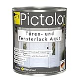 Pictolor® Türen- und Fensterlack Aqua (Weiß, 2,5 Liter)