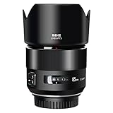 Meike 85 mm F1.8 Vollformat Autofokus Medium Telefon Portrait Objektiv Kompatibel mit Canon EOS EF Mount Digital SLR Kameras 5D Mark IV 6D Mark II Schwarz