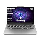 Lenovo LOQ Essential 15IAX9E Gaming AI Laptop | 15.6' FHD 144Hz Display | NVIDIA GeForce RTX 4050 | Intel Core i7-12650HX | 16GB RAM | 1TB SSD | Win11 | QWERTZ | Luna Grau | 3 Monate GamePass