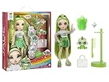 Rainbow High Modepuppe mit Schleim & Haustier - Jade (Grün) - 28 cm Schimmernde Puppe mit Glitzerschleim, Magischem Haustier und Modeaccessoires - Kinderspielzeug - Ideal für 4-12 Jahre