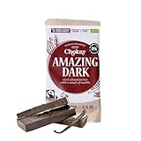 Chokay BIO Bar - AMAZING DARK/Belgische Zartbitter Schokolade/VEGAN, GLUTENFREI & FAIR TRADE / 1x70g
