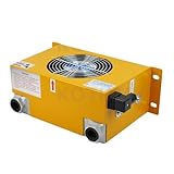 AYJYZHIAG Hydraulischer Luftkühler AH0608T-CA Lüfter Luftkühlung Ölkühlungsmaschine Luftgekühlter Ölkühler 110/V 220/V 24V 12V 380V(AC380V)