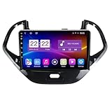 Für Ford Figo 2015-2018 Autoradio Android 11 9 Zoll HD Touchscreen Mit Kabelloses Carplay Android Auto Unterstützt HiFi DAB Mirror Link DSP RDS FM AM BT 5.0 FM AM SWC Rückfahrkamera(M7)