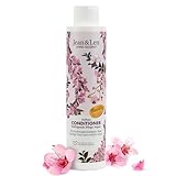 Jean & Len Conditioner Aufbau Mandel & Keratin, für strukturgeschädigtes Haar, bändigt Frizz und verleiht Glanz, Haarconditioner mit pflanzlichem Keratin, ohne Parabene & Silikone, vegan, 300 ml