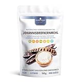 GOLDEN PEANUT Gourmet Johannisbrotkernmehl 150 g, natürliches Verdickungsmittel, veganer Ei-Ersatz, glutenfrei, Backen und Kochen, Eisherstellung