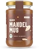 VETAIN Bio Mandelmus 200g - 100% ungeschälte & geröstete Bio-Mandeln - Ohne Zuckerzusatz & Palmöl - Glutenfrei & Vegan - perfekt als Topping für Müsli, Porridge oder als Brotaufstrich
