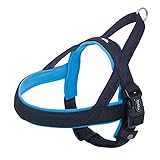 Nobby Norwegergeschirr Mesh Preno, hellblau, L: 38-50 cm + 36 cm, B: 20/25 mm, 1 Stück