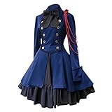 Damen Marie Antoinette Ballkleider Court Rokoco Barock 18. Jahrhundert Kleid Renaissance Historische Periode Kleid Gown, Jeansjacke, Klein