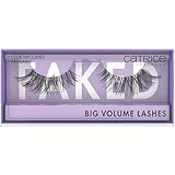 Catrice Faked Big Volume Lashes, künstliche Wimpern, Schwarz, langanhaltend, Falsche Wimpern-Effekt, ohne Mikroplastikpartikel, Nanopartikel frei, ohne Parfüm, ölfrei, 1er Pack (1pair)